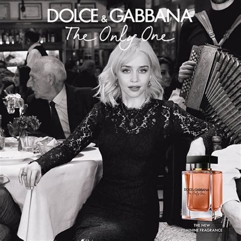 emilia clarke perfume|Emilia Clarke for Dolce & Gabbana 'The Only One' Fragrance.